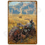 Retro Metal Tin Sign, 8 x 12 Inch Vintage Wall Plaque