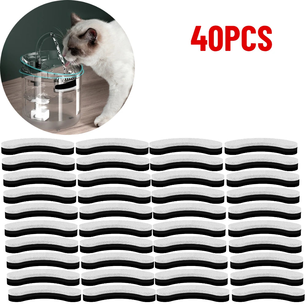 Cat Water Fountain Replacement Filters for WF050 and WF060, Activated Carbon