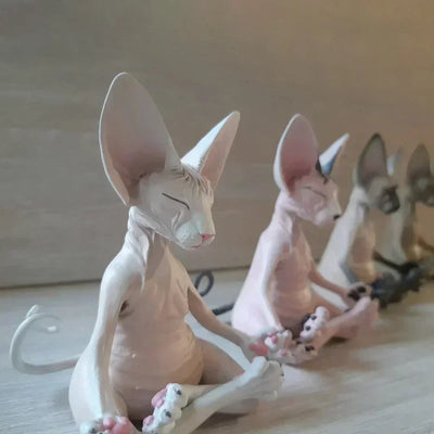 Statue de chat sphinx