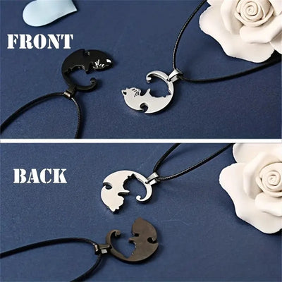 Collier Chat Yin Yang