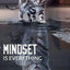 Mindset Is Everything Lion Poster, Motivational Canvas Print