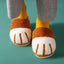 Cat Paw Slippers for Women, Plush-Lined EVA Platform House Shoes