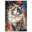 Colorful Lion Diamond Painting Kit, 5D Full Drill Big Cat Art