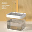 Faucet Cat Water Fountain, 1.5L Two-Tone Fountain With 3 Flow Levels