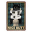 Oh My Eyes Black Cat Sign, Funny Bathroom Gift for Cat Owners