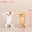 Hold Everything Cat Figures, Dancing Cat Pen and Earbud Holder