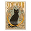 Cat Paw Tarot Card Diamond Painting Kit, Full Drill