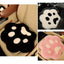 Cat Paw Office Chair Cushion, Pink Plush Toe Bean Seat Pad