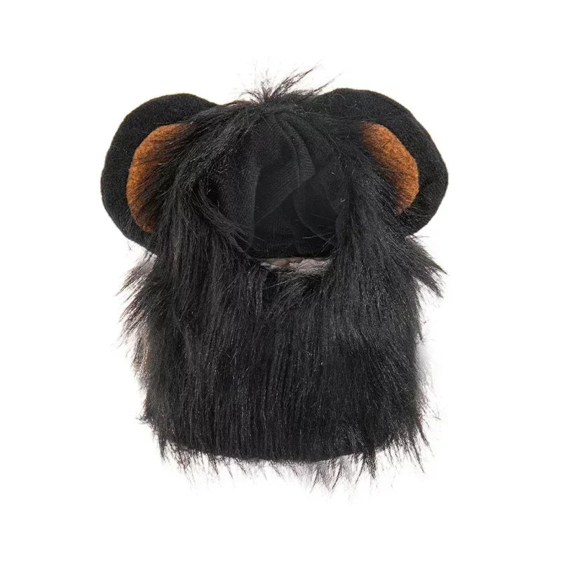 Lion Mane Wig for Cats, Funny Photo Prop for Social Media and Holiday Cards