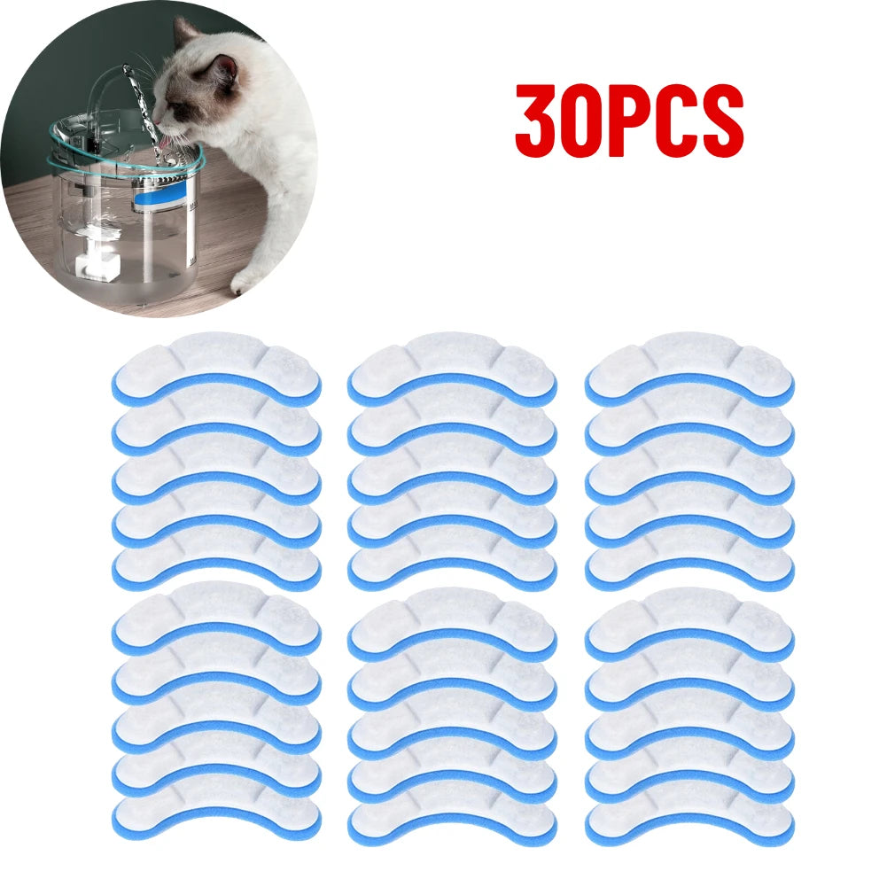 Cat Water Fountain Replacement Filters for WF050 and WF060, Activated Carbon
