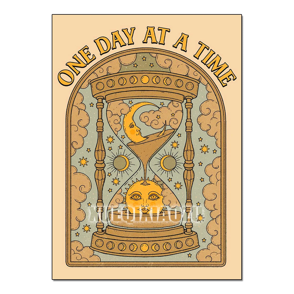 Cat Paw Tarot Card Diamond Painting Kit, Full Drill