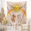 Dancing Rainbow Cats Wall Tapestry for Teen Bedrooms