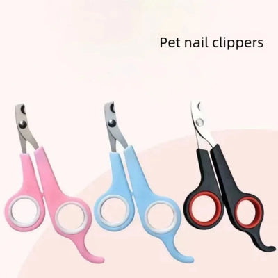 Cat Nail Scissors With Half-Moon Blades, Small 4.6-Inch Claw Trimmer