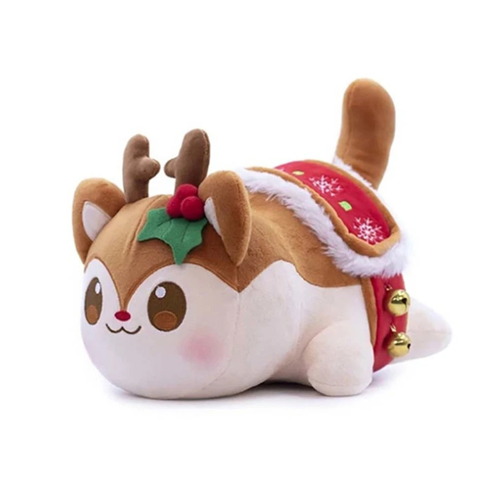 Aphmau-Inspired Mini Food Cat Plush, Soft Bedtime Cuddle Buddy