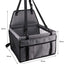 Cat Car Seat Cover with Foldable Hammock for Back Seat