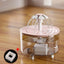Clear Flower Cat Water Fountain, 1.5L USB Fountain With Adjustable Flow