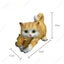 Statue de chat papillon mignon