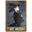 Retro Metal Tin Sign, 8 x 12 Inch Vintage Wall Plaque