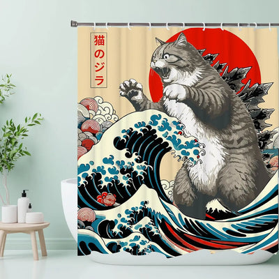 Tapiserie Cat Wave