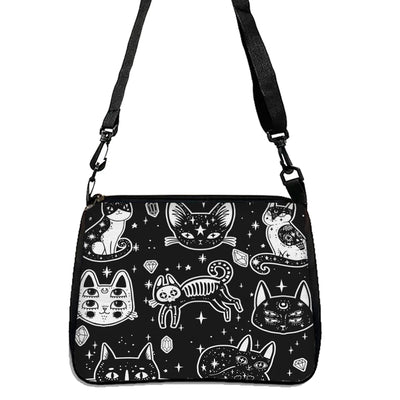 Bedruckte Katzenhandtasche