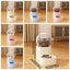 Bubble Gravity Cat Feeder or Water Dispenser, Clear Globe Refills the Bowl