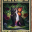 Funny Black Cat Aluminum Sign, 8 x 12 or 12 x 16 Inch Plaque