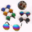 Cat Sunglasses Vintage Round Glasses for Pet Photos and Costumes