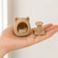Miniature Cat Bed and Cat Tree Set for 1:12 Dollhouses