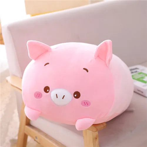 Sweet Cartoon Cat Plush Toy, Small Soft Stuffed Kitty Pillow