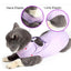 Cat Recovery Suit After Spay or Neuter Surgery, Soft Cone Alternative, S to L