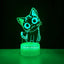Katzen-Nachtlichtlampe