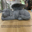 Cat Memorial Angel Statue, Sleeping Cat with Wings Figurine