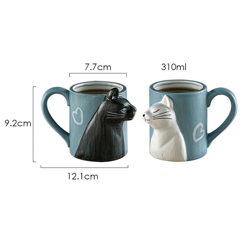 Ensemble de tasses pour chat