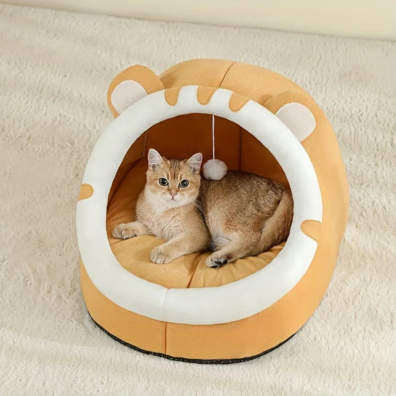 Pat cu capsule pentru pisici