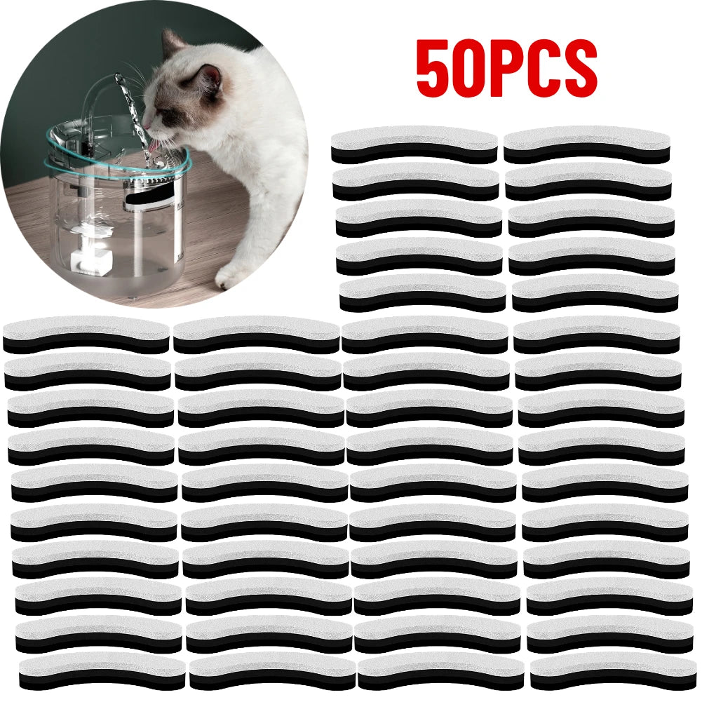 Cat Water Fountain Replacement Filters for WF050 and WF060, Activated Carbon