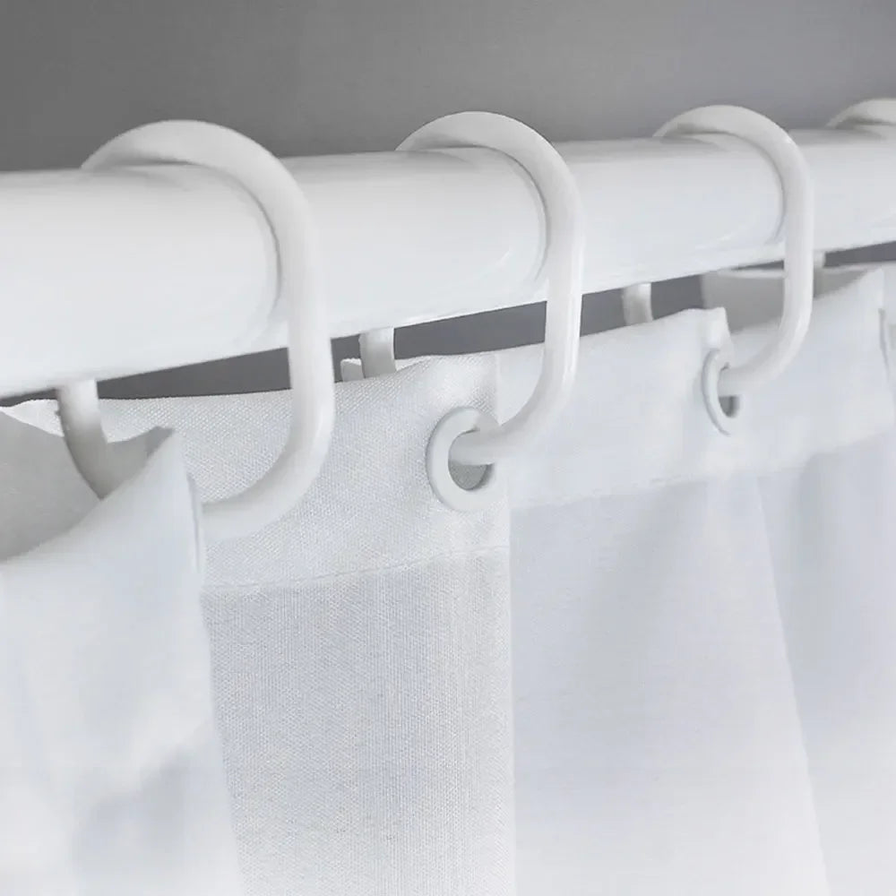Cute Cat and Dinosaur Shower Curtain with 12 Hooks Included