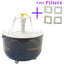 Flower Cat Water Fountain, 1.2L USB Drinking Fountain With 4 Filters