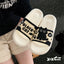 Black Cat Shower Slides for Women, Thick Cushioned EVA Sole