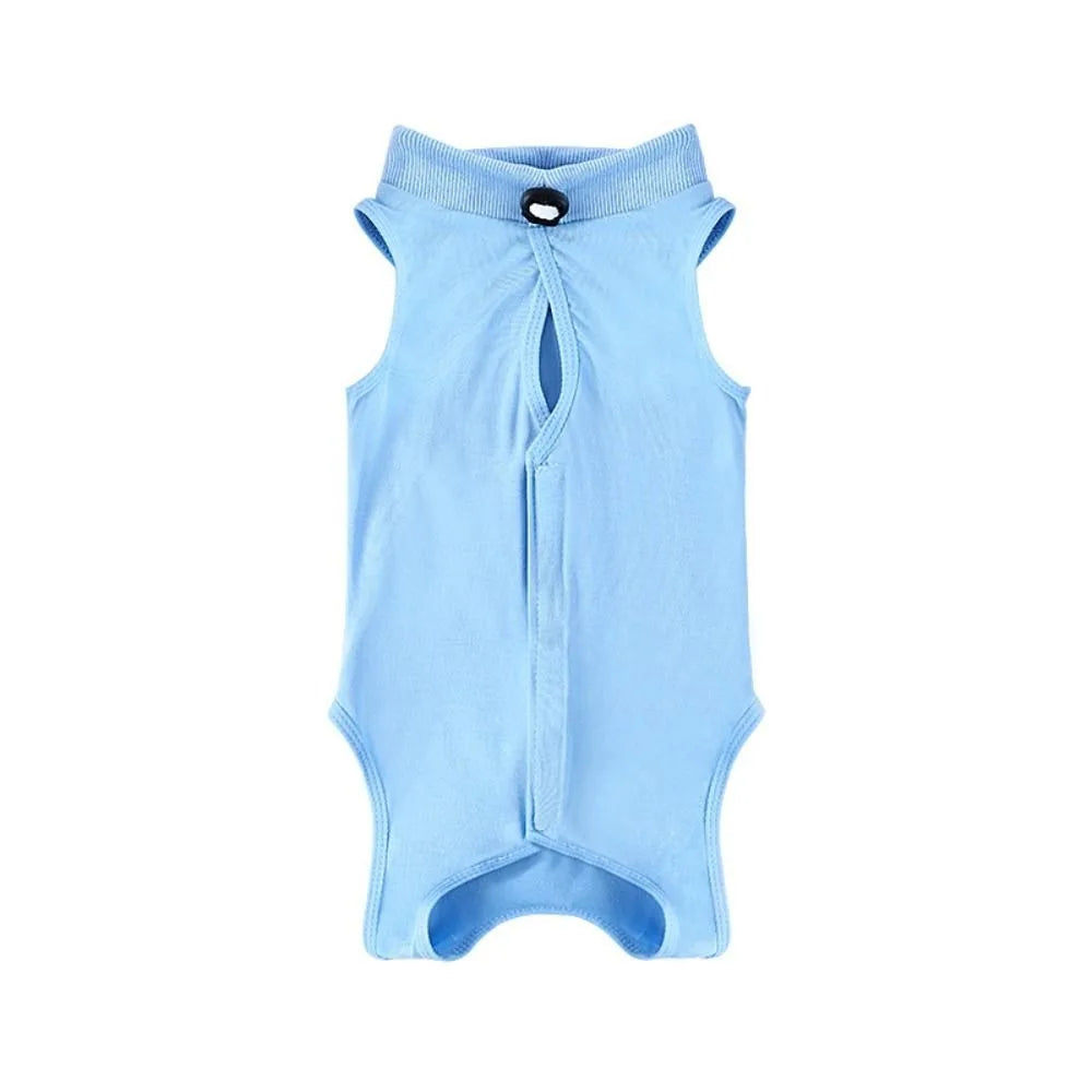 Cat Recovery Suit After Spay or Neuter Surgery, Soft Cone Alternative, S to L