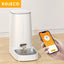 Automatic Cat Feeder With Wi-Fi App Control, 4 L Hopper and Stainless Steel Bowl