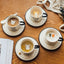 Hidden Kitten Cup and Saucer, Ceramic Coffee Cup With 3D Cat Inside