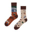 Halloween-Katzensocken