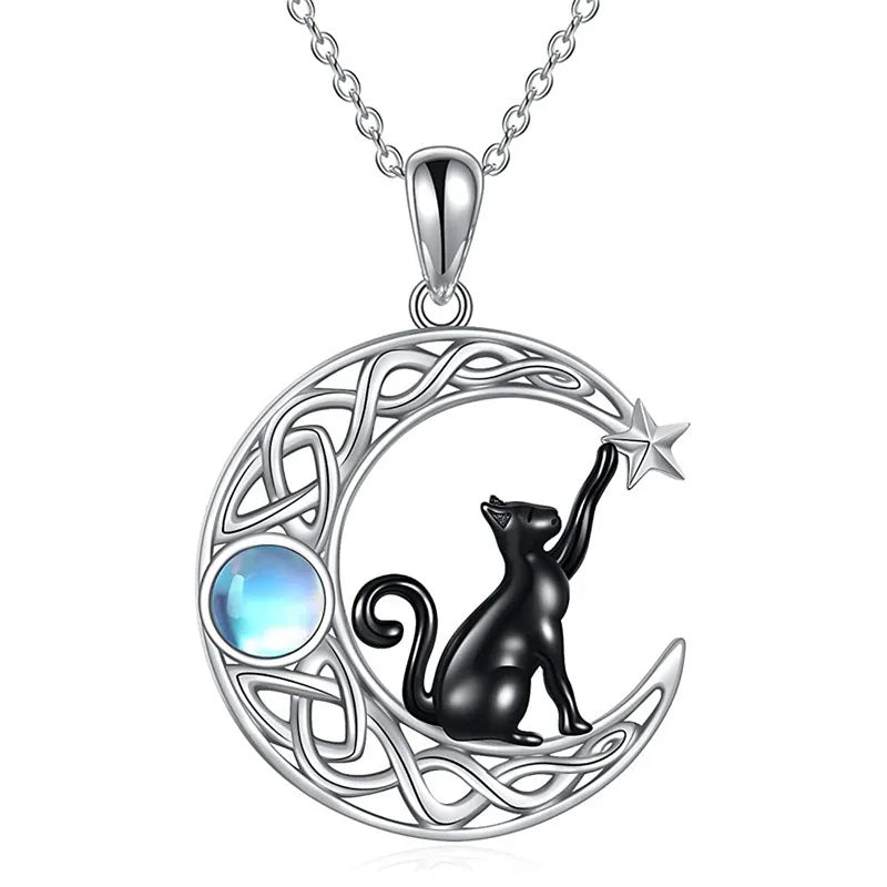 Collier Chat Diamant