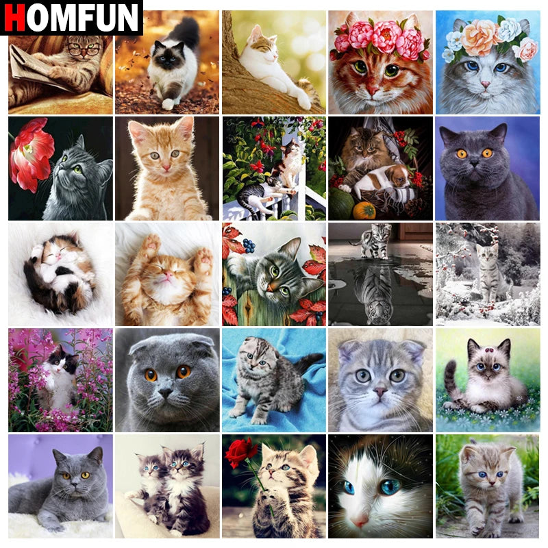 Katzen Wandkunst
