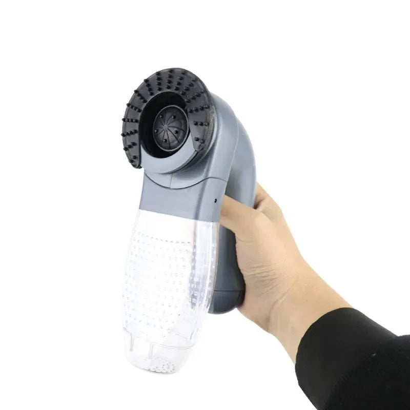 Cordless Pet Hair Vacuum Groomer for Cats and Dogs with Massage Head