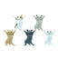 Hold Everything Cat Figures, Dancing Cat Pen and Earbud Holder