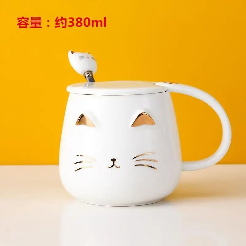Tasse de chat de minuit
