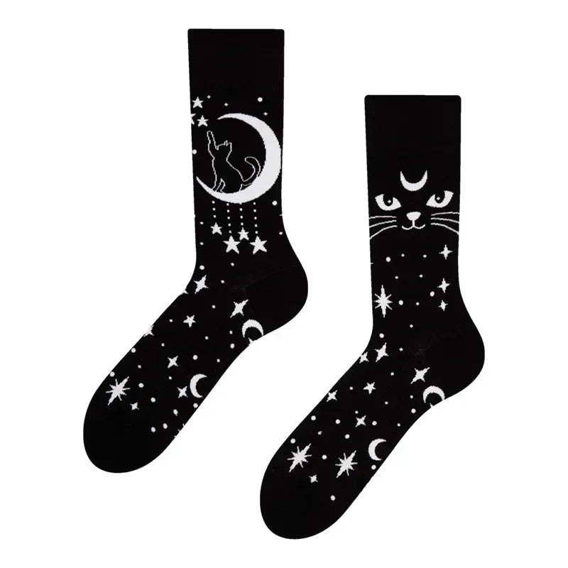 Halloween-Katzensocken