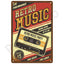 Retro Metal Tin Sign, 8 x 12 Inch Vintage Wall Plaque