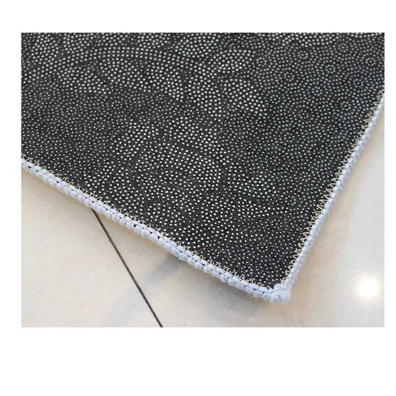 Halloween 3D Illusion Floor Mat, Skull and Pumpkin Entry Rug